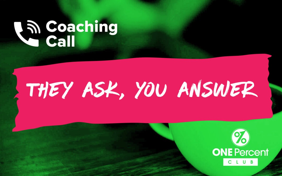 They Ask You Answer Coaching Call – November 2023