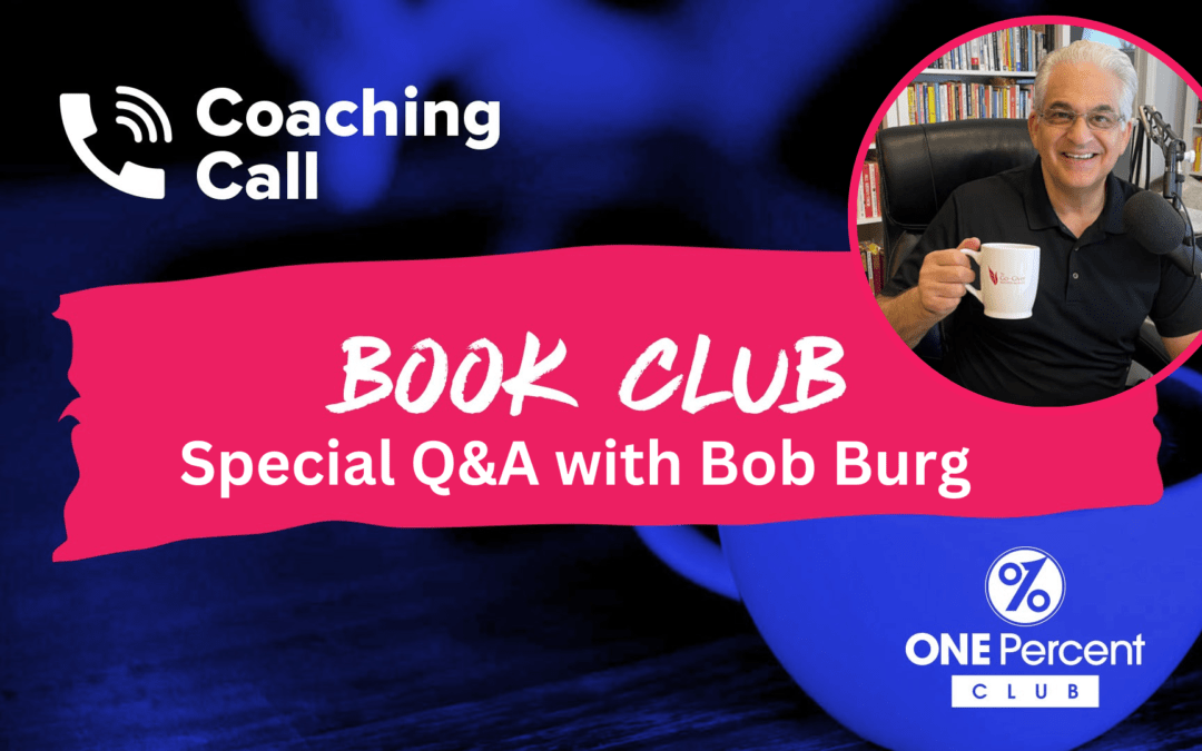 Book Club – Q & A with Bob Burg