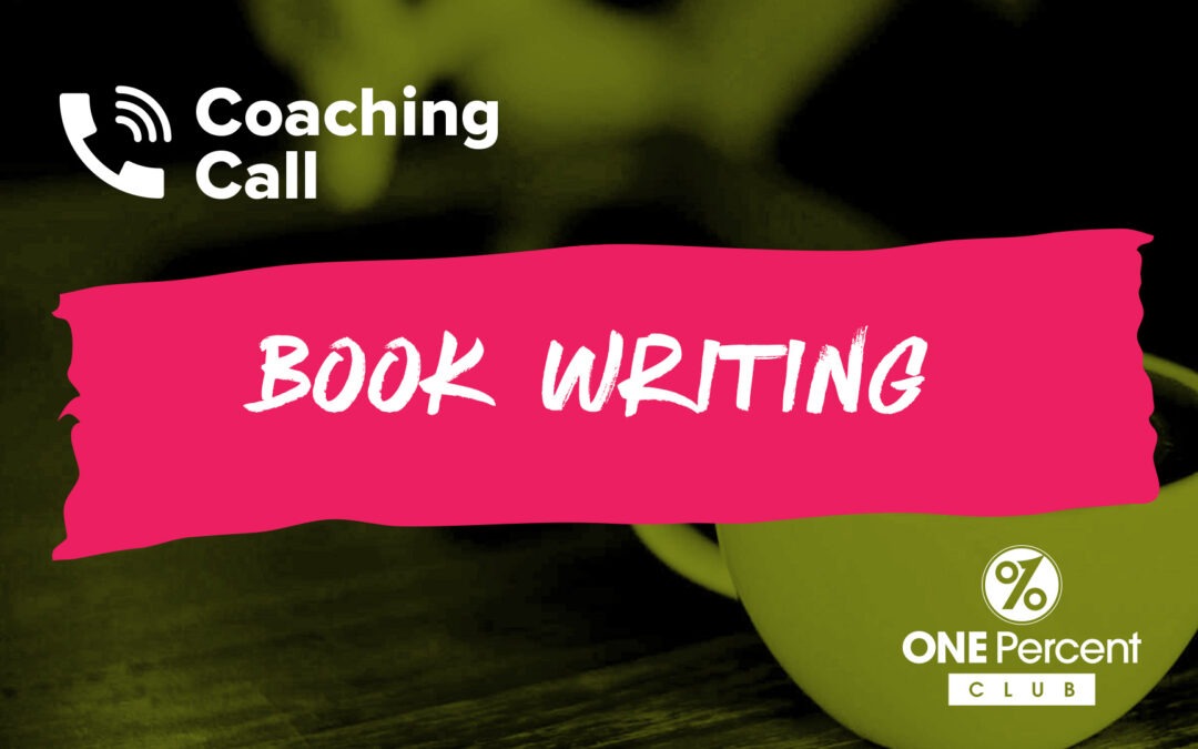 Book Writing Coaching Call